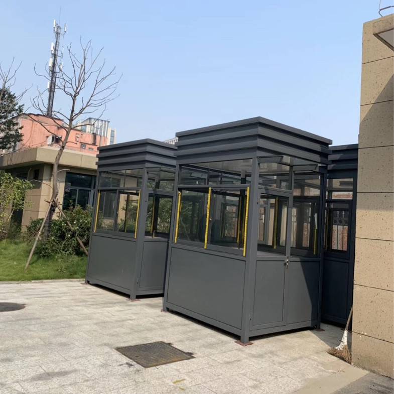 执勤工作室 景区收费可移动服务岗亭00:13工厂大型保安执勤工作室定做
