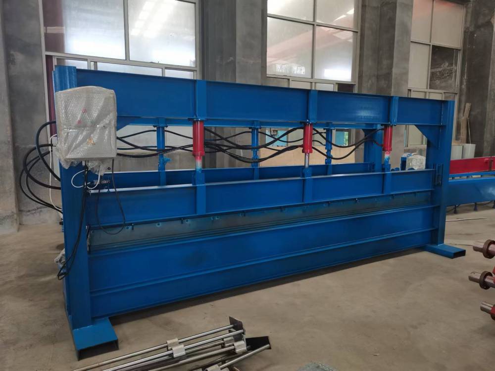 沧州超宇压瓦机彩钢瓦机折彩钢折弯机液压折弯机三缸折弯机