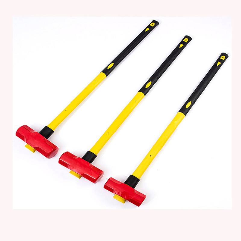 消防救援铁锤混凝土石灰破拆锤防震重型八角锤倒桩大铁锤铁榔头