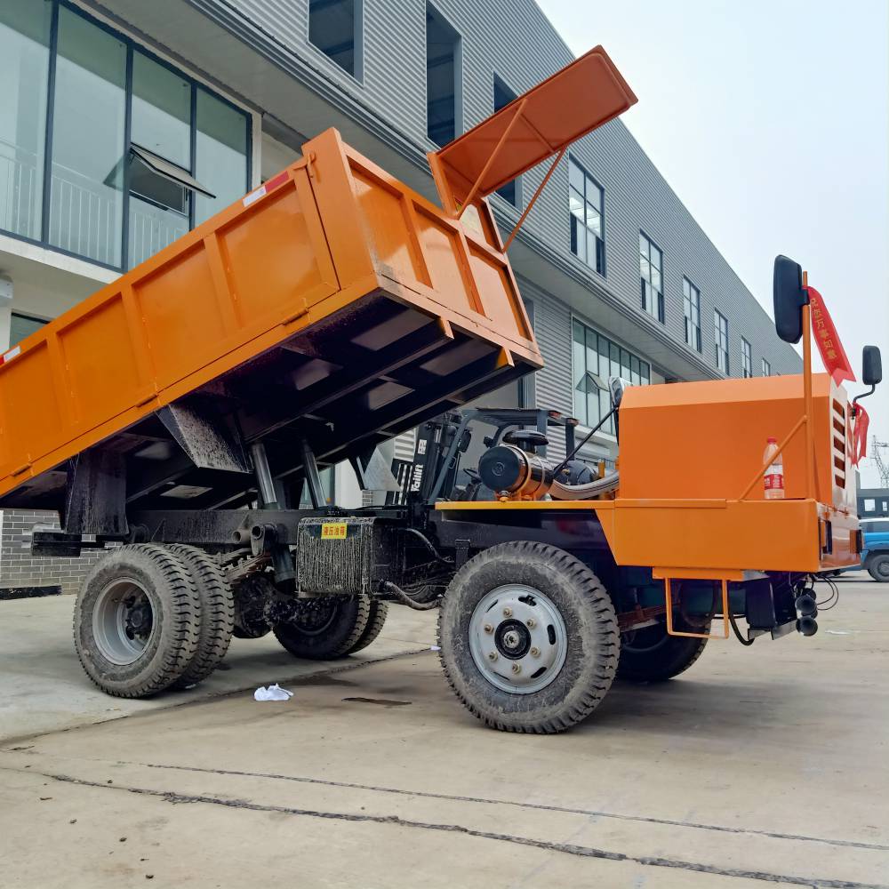 柴油工程四不像运输车四驱四不像翻斗车小型农用运输车