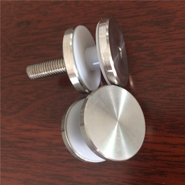 金聚进楼梯栏杆护栏扶手立柱配件不锈钢玻璃夹玻璃连接