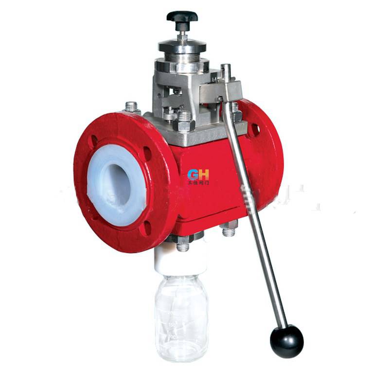 衬氟取样阀在线取样阀不锈钢手动法兰取样阀生产