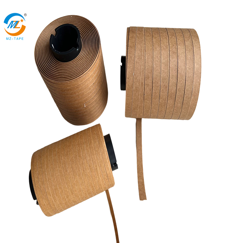 可降解瓦楞纸箱包装盒撕拉条 纸质拆封易拉线条红色撕口胶带快递信封