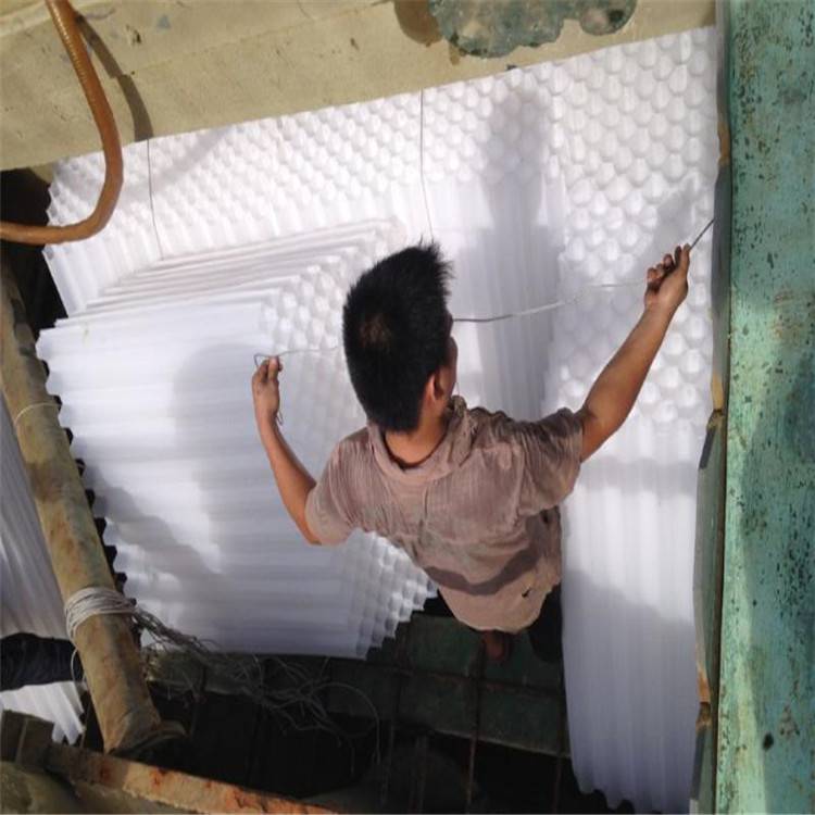 河北 荣茂水处理 沉淀除砂 冷却塔 安装蜂窝斜管填料生产基地 河南巩义