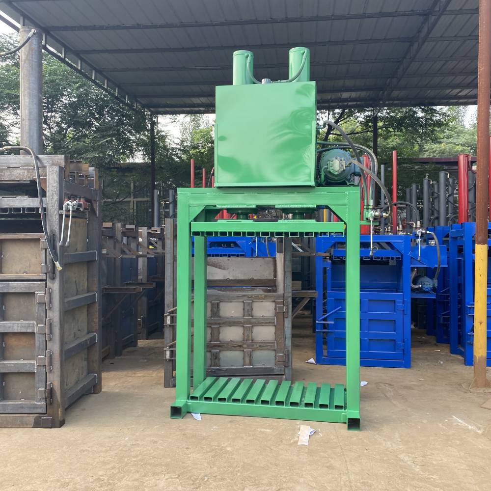 吨包立式液压打包机 立式液压打包机 吨包打包机