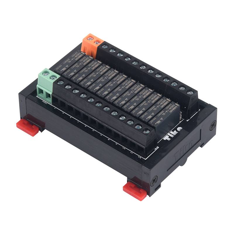 tikn台控松下apan电磁中间欧姆龙继电器模组控制模块板5v12v24v图片