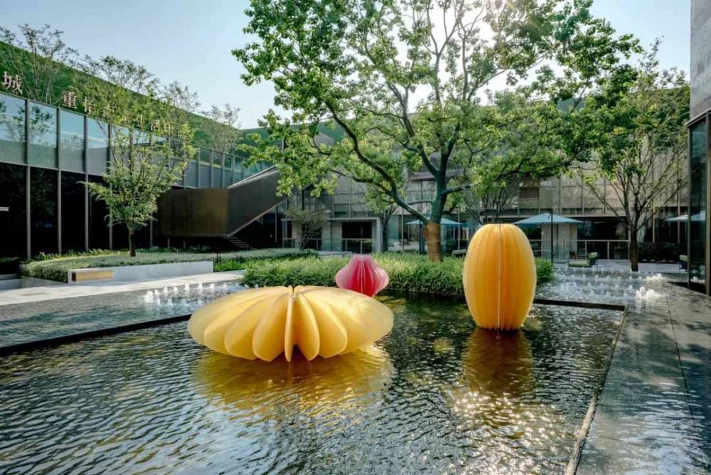 四川广元户外公园景观小品雕塑城市广场雕塑地产庭院酒店水景雕塑