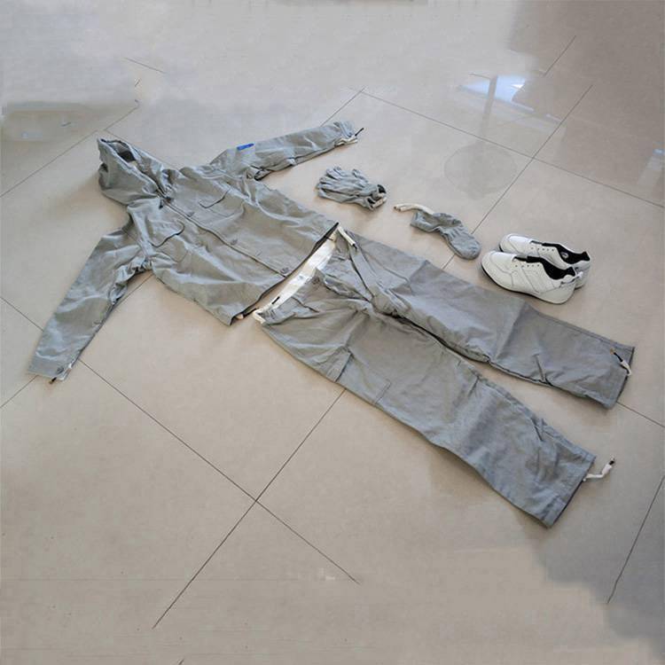 10kv1000kv高压带帽屏蔽服带电作业分体式绝缘屏蔽服