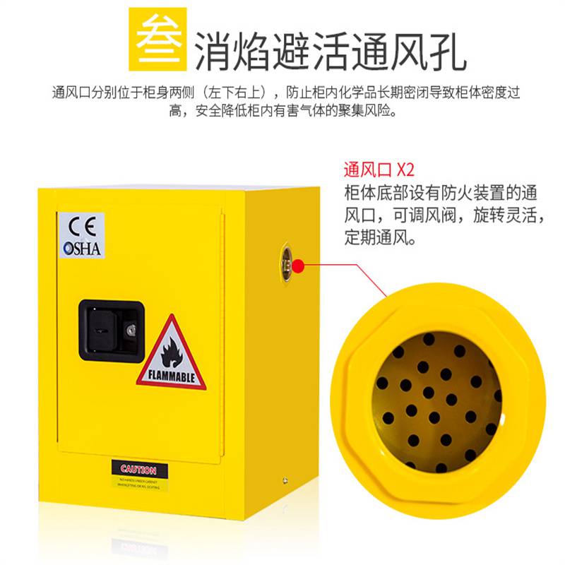 防爆柜应用场景_防爆柜化学品安全柜_化学品泄漏应急处理器材储存柜