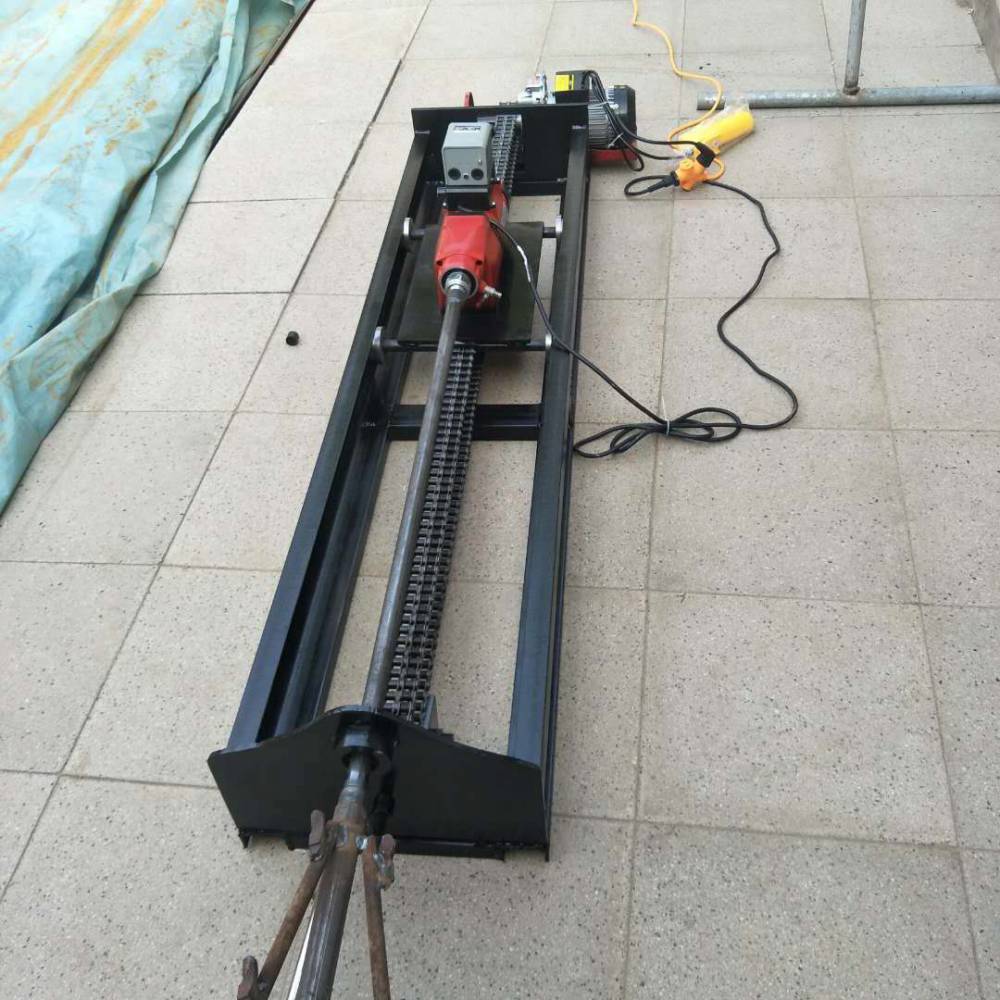 入户过路打眼机 小型水钻顶管机 小型过路打孔设备