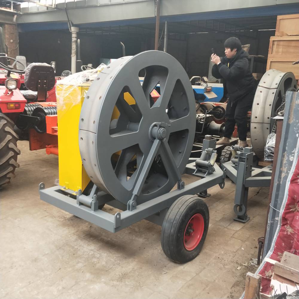 075吨被动式张力机双轮液压张力机3吨电力放线导线张力机厂家