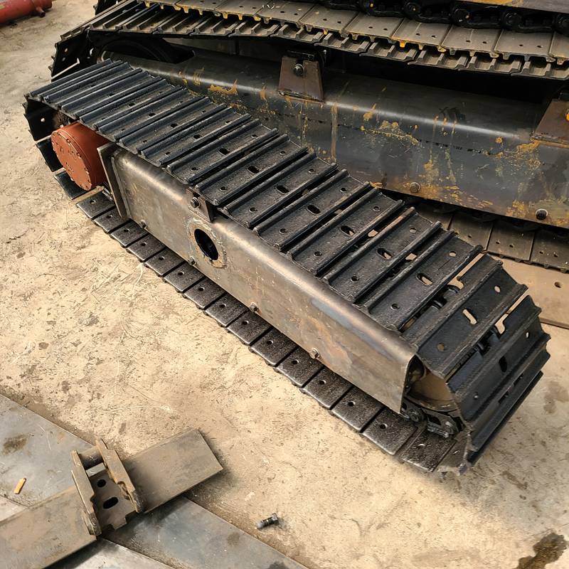 品达定制小型液压履带底盘小挖机橡胶履带钻机底盘