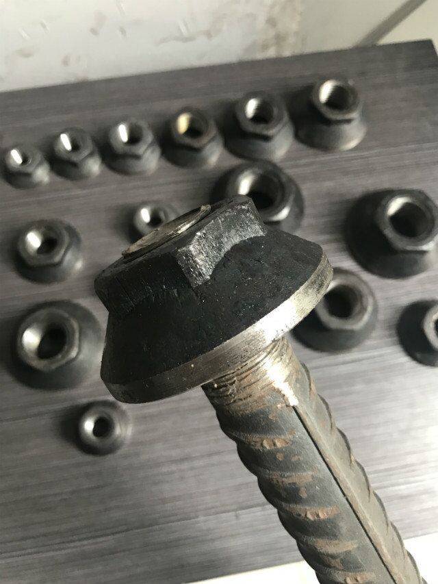 供应钢筋锚头,锚固板,螺母,m22, m25, m32, m36, m28均有