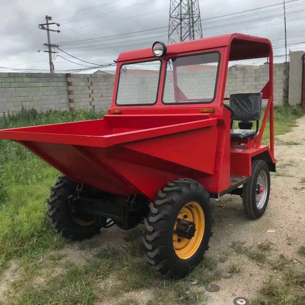 卸货转移四轮蹦蹦车fc18前翻斗四轮蹦蹦车柴油翻斗车