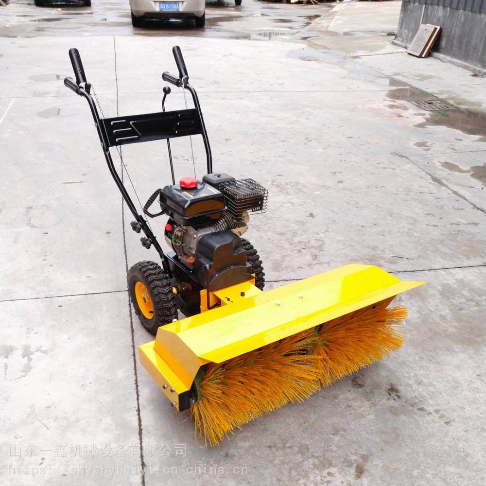 65马力汽油扫雪机手推式抛雪机多功能扫雪机