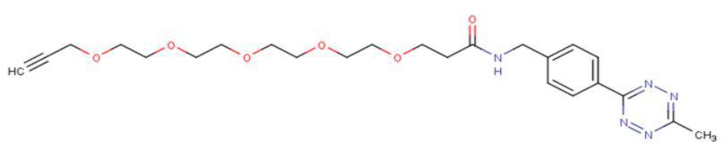 2322322-23-4，Methyltetrazine-amido-PEG5-alkyne