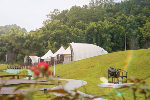 成都大邑木莲庄星野帐篷房