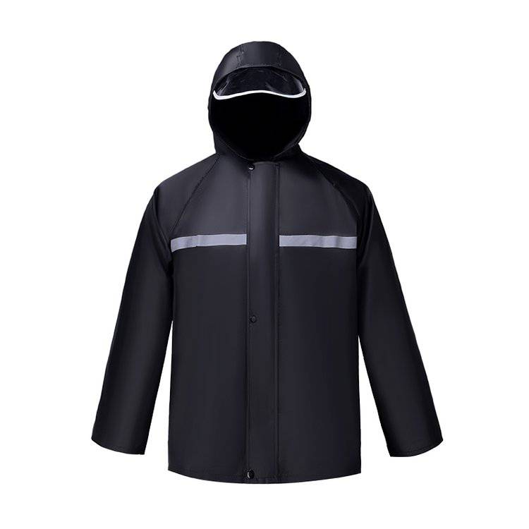 牛津布双层工地雨衣防汛应急雨衣户外分体式反光雨服