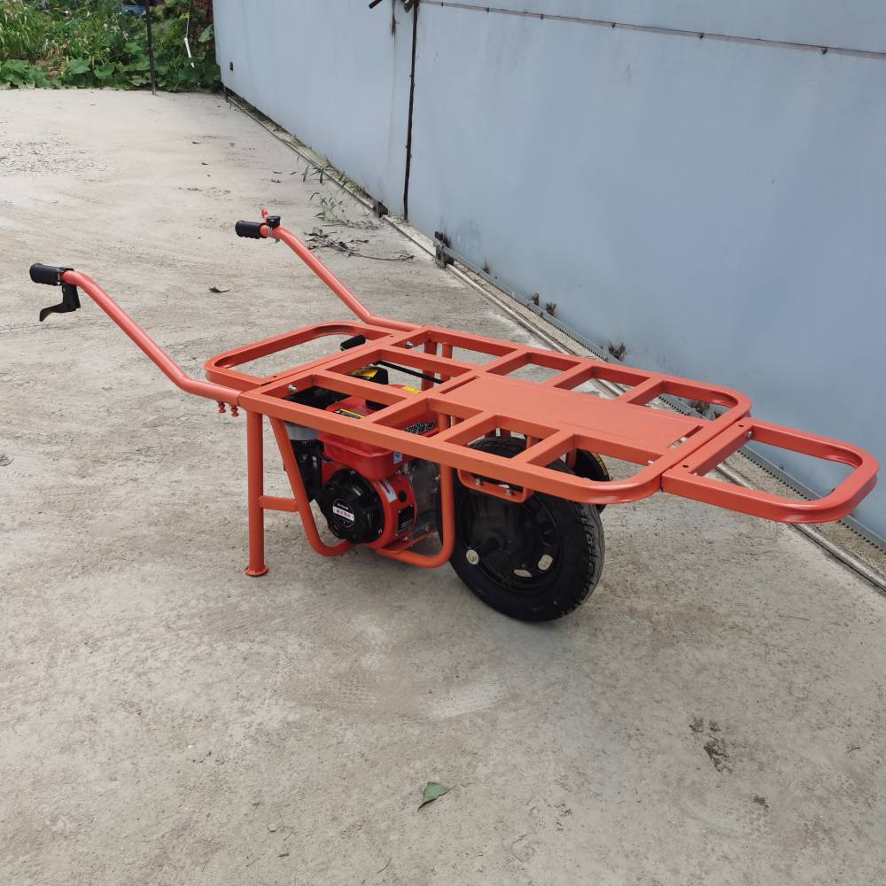 主要产品汽油手推车,工地灰斗车,农用鸡公车等,生产的汽油运输车***十