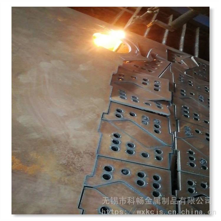 舞钢合金钢板中板42CrMo合金板数控切割异形件按图火焰下料圆环切割法兰