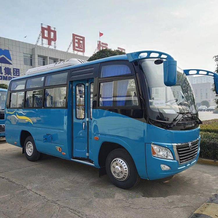 东风超龙1019座非营运巴士员工通勤客车玉柴140马力国六发动机