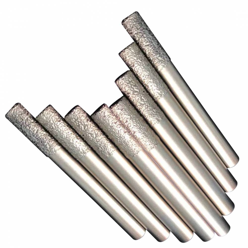 河南科美钎焊金刚石磨头精密耐磨内孔研磨棒角度钎焊磨棒