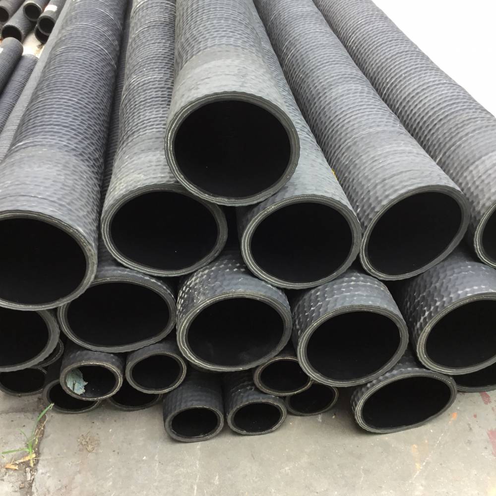 供应大口径钢丝胶管钢丝骨架埋吸管耐负压抗弯曲24寸dn600mm钢丝管