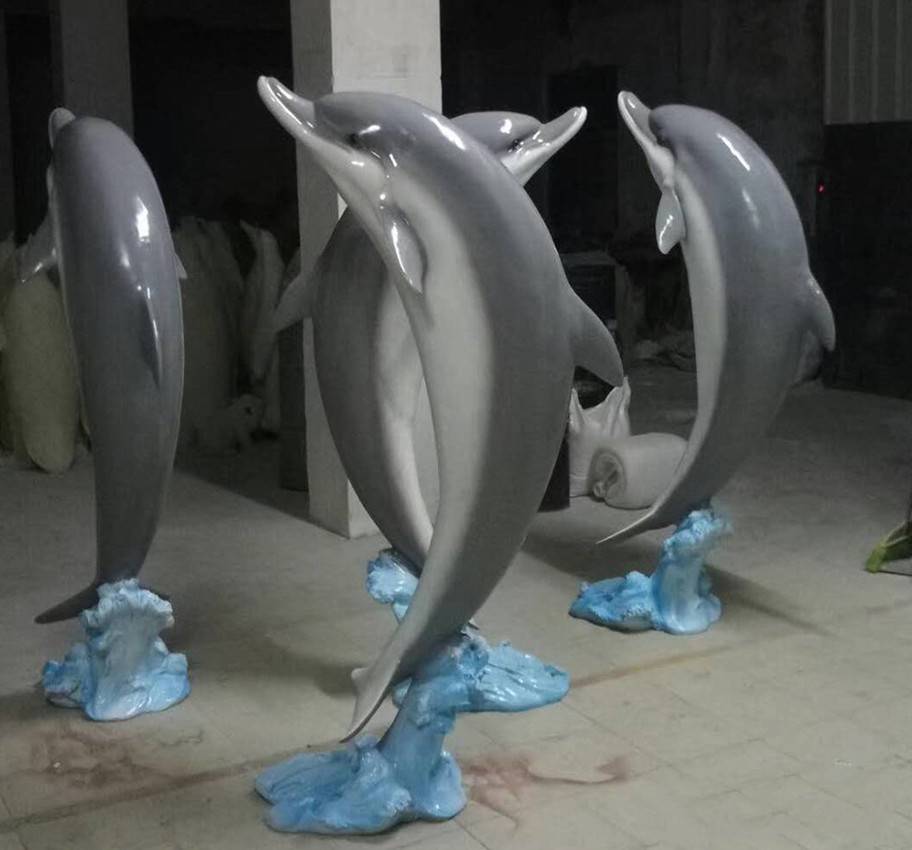 透明玻璃钢雕塑定做/透明树脂雕塑摆件/商场美陈艺术雕塑设计与制作