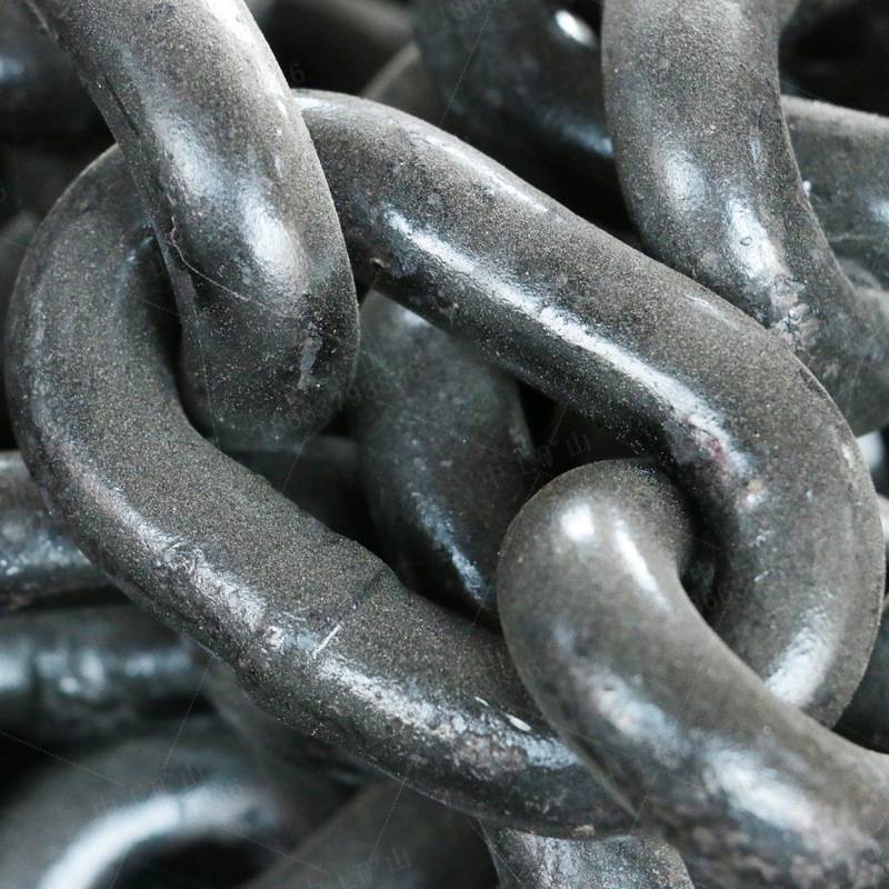 起重吊装吸盘链条接口紧实锰钢工业用输送链热镀锌绿化铁链条