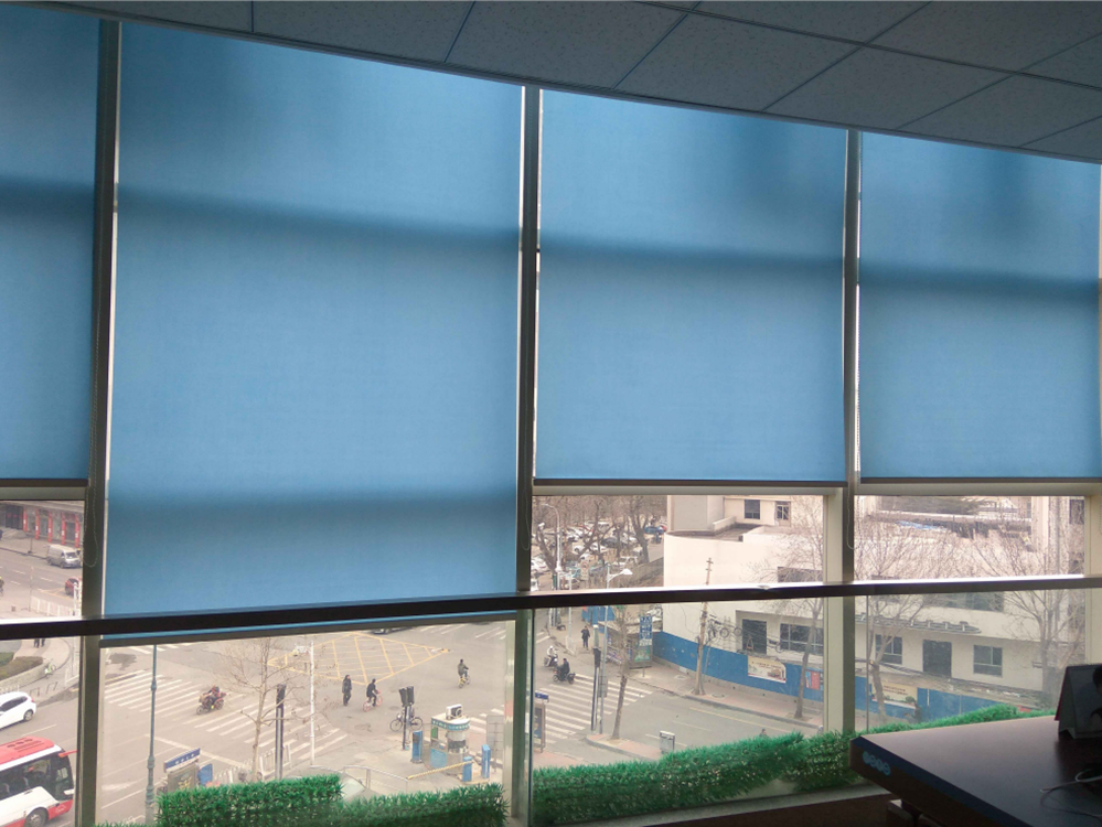 遮光卷帘卷帘窗帘遮阳卷帘卷帘厂家办公室卷帘手动卷帘电动卷帘