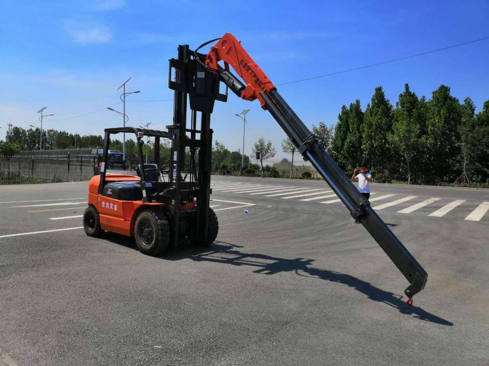 啟翔叉車吊叉車簡易吊叉車配吊臂多功能小空間作業方便快捷