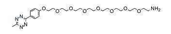 Methyltetrazine-PEG8-amine HCl salt水溶性胺