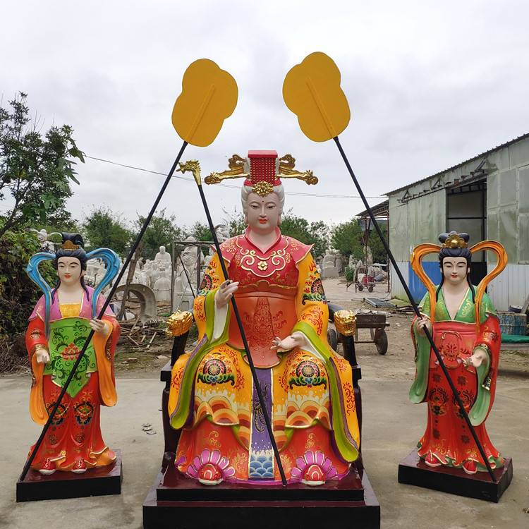 太元圣母佛像 无极老母 骊山圣母佛像 九天圣母娘娘 泰山奶奶佛像图片