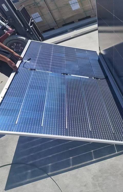 晶科光伏发电组件太阳能电池片双面双玻545w仓库直发正a级原厂