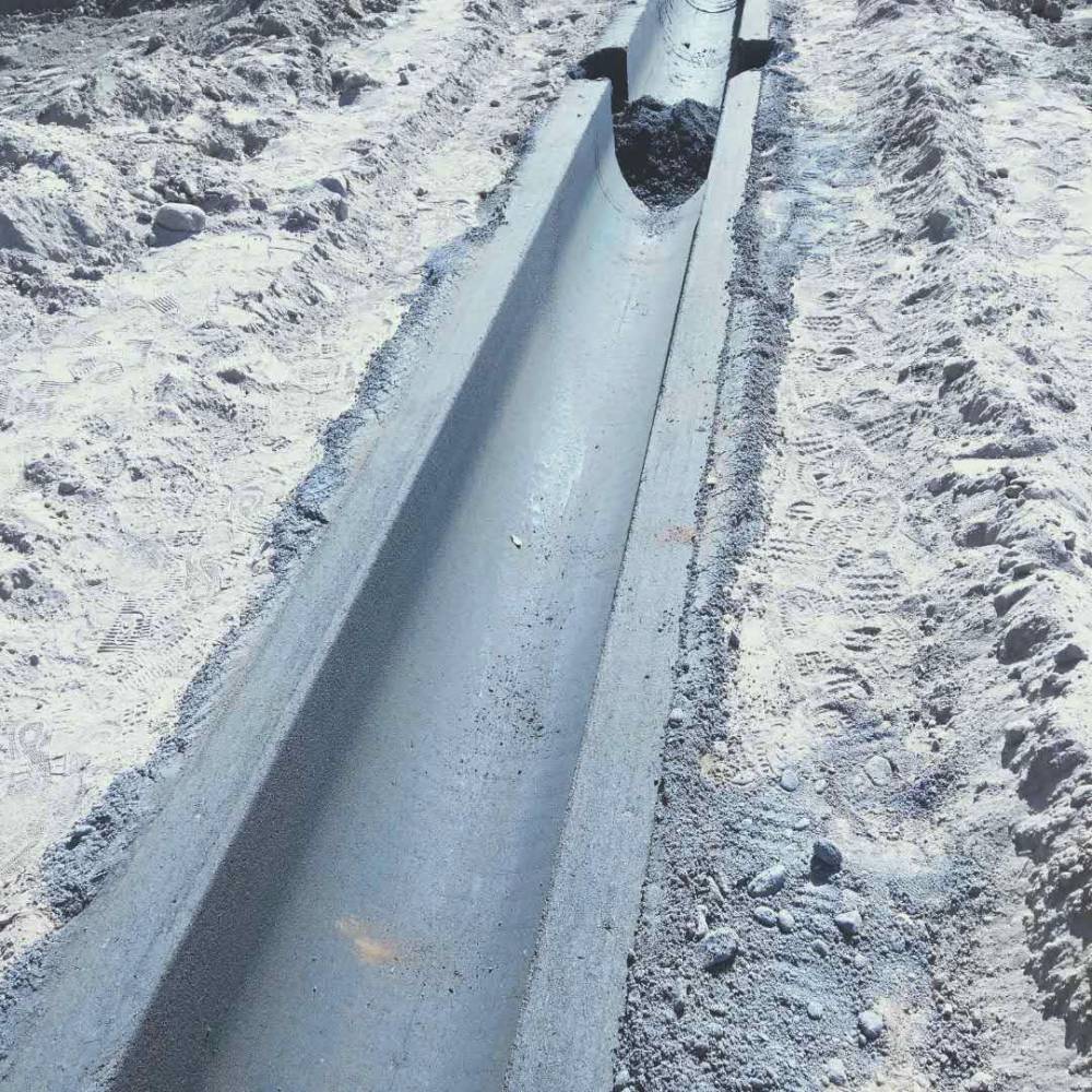 液压矩形渠道成型机矩形沟渠滑膜机自动u型灌溉渠成型机