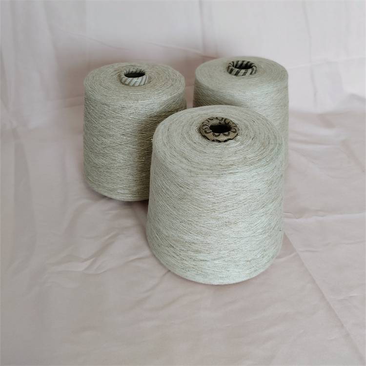 亚麻有机棉纱21支亚麻再生涤纶纱30支亚麻再生棉纱16支