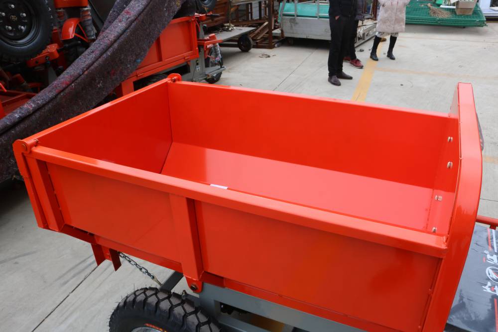 建筑工地电动自卸三轮车拉货混凝土运输柴油三轮车柴油自卸农用车