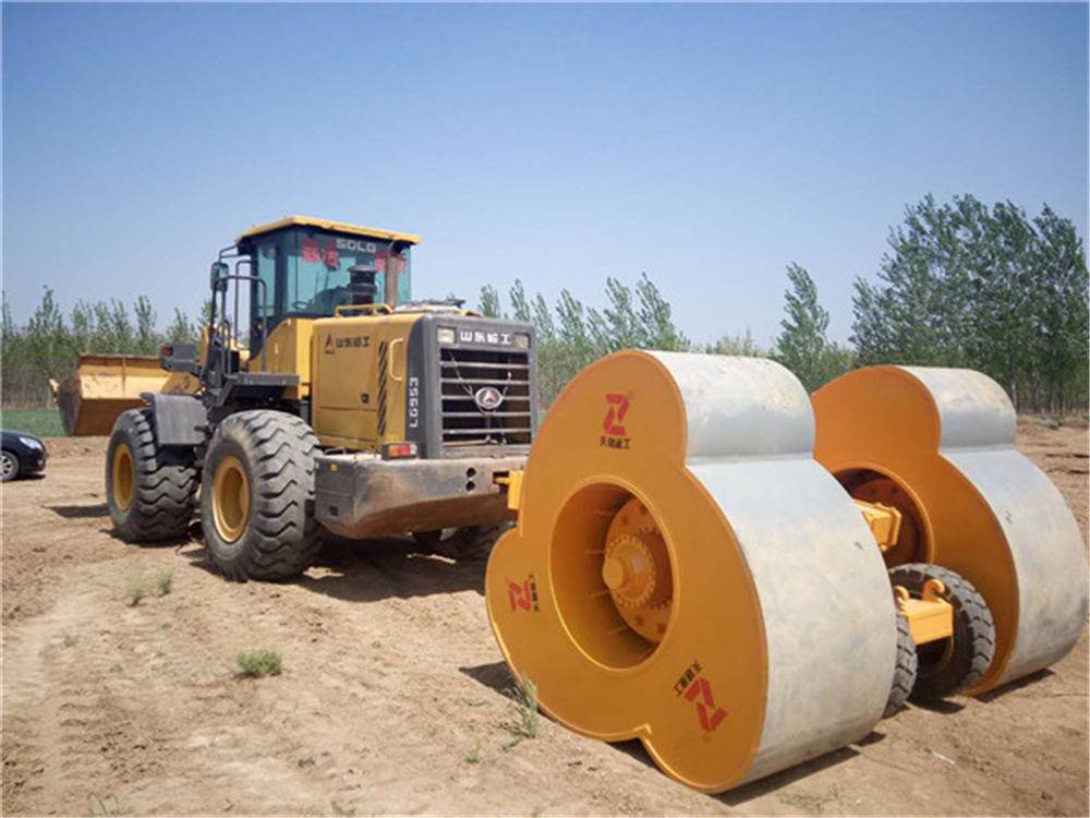 铲车带冲击碾工艺解析技术解析山东菏泽定陶