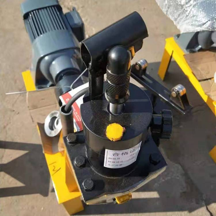 无缝钢管压槽机高级压槽机电动液压沟槽机批发