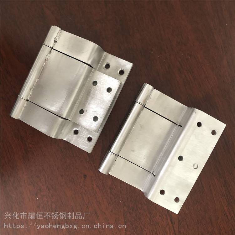 带开启角度 不锈钢折弯合页 电动开启扇合页 厂家定制