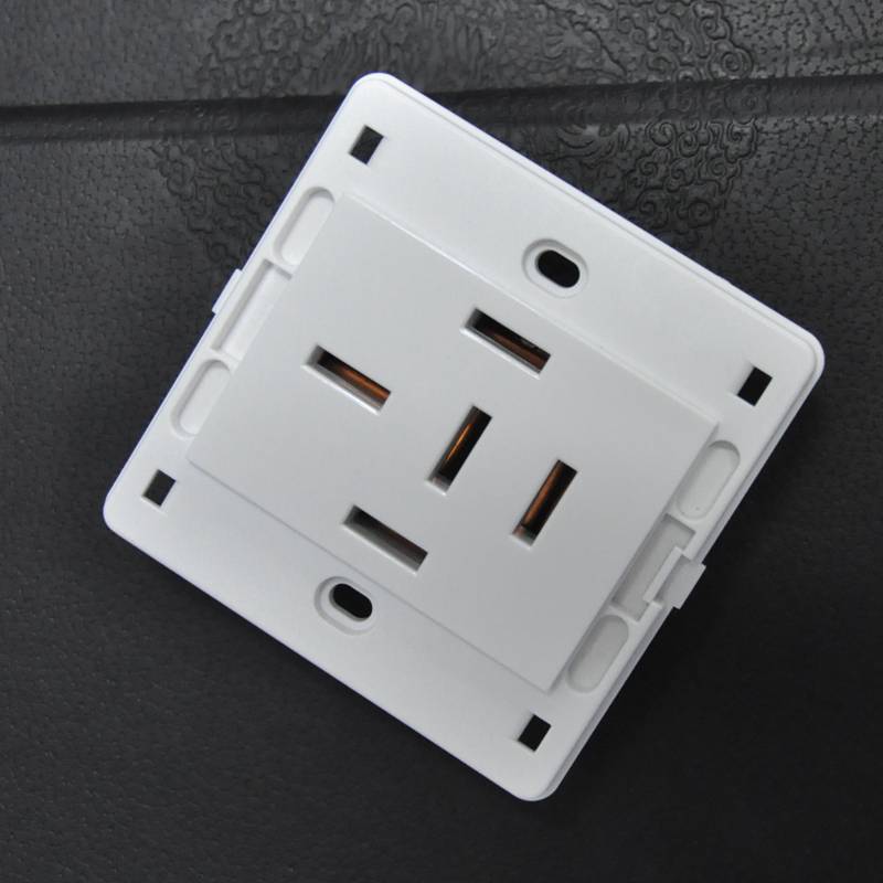 天基品牌86型暗装25a440v380v三相五孔工业电源插头插座hb825b725