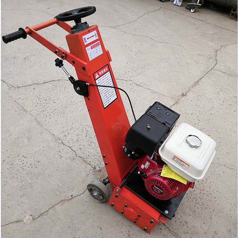 路面铣刨拉毛机手推式小型铣刨机水泥路面破碎机