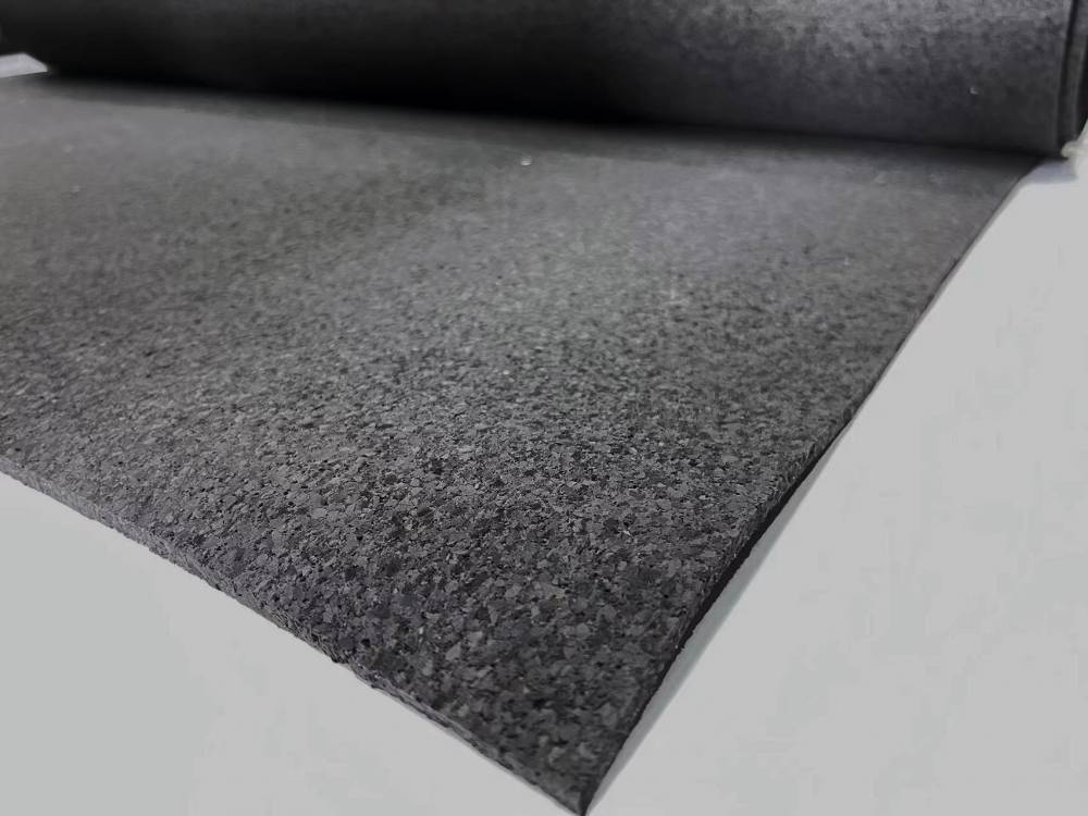 黑色卷材隔音垫 黑色隔音垫 橡胶吸音隔音垫