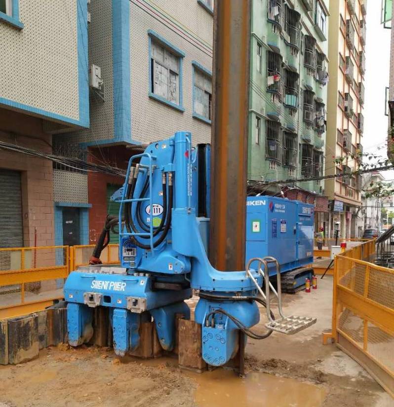 中成基础静压植桩机钢板桩静压植桩机静压植桩机租赁