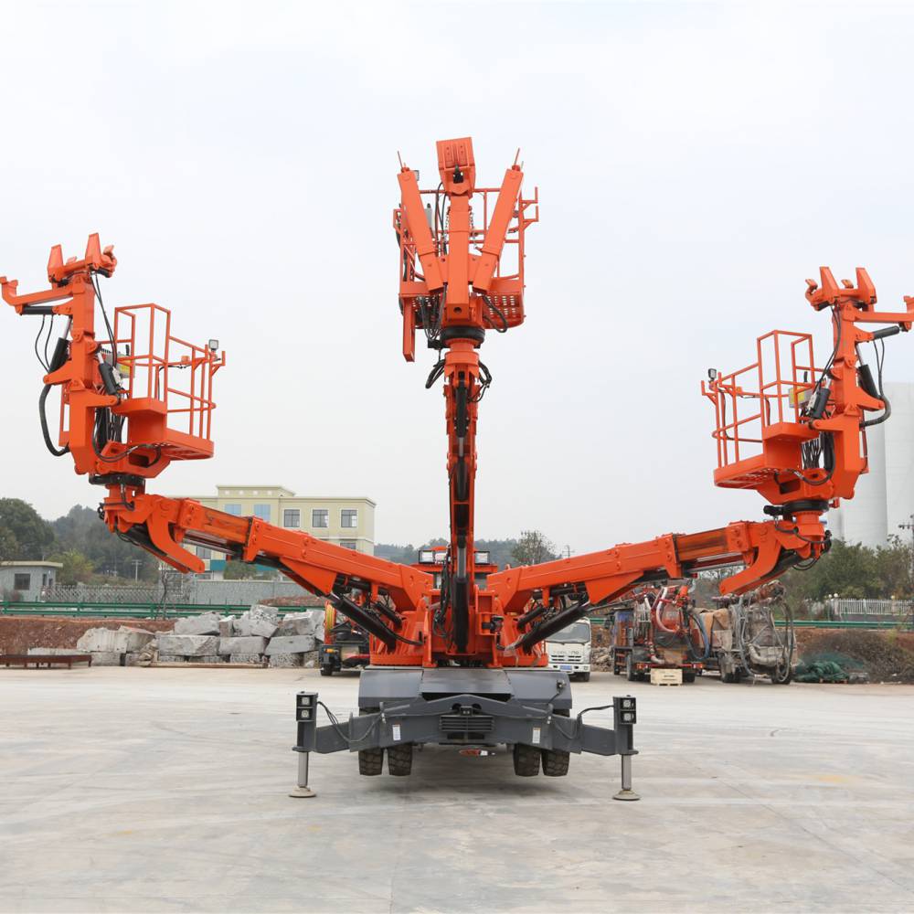 多臂隧道用多功能拱架安装台车gk3全断面立拱