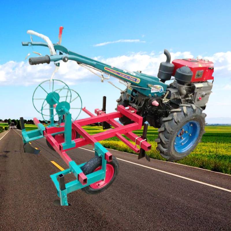 电启动水旱两用轻便小型起垄覆膜18马力手扶式旋耕机图片