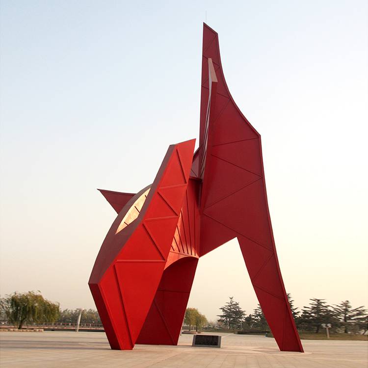 不锈钢雕塑制作广场城市地标景观大型金属雕塑濠景雕塑