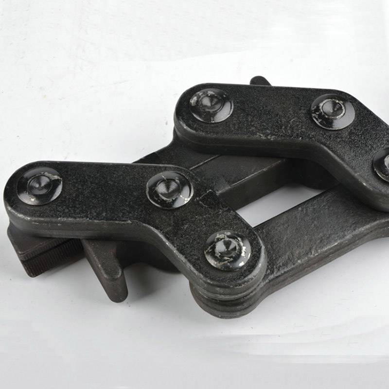 钢绞线钢丝绳夹线器平行地线卡线器德式卡线器蛙式卡头紧线钳诺达