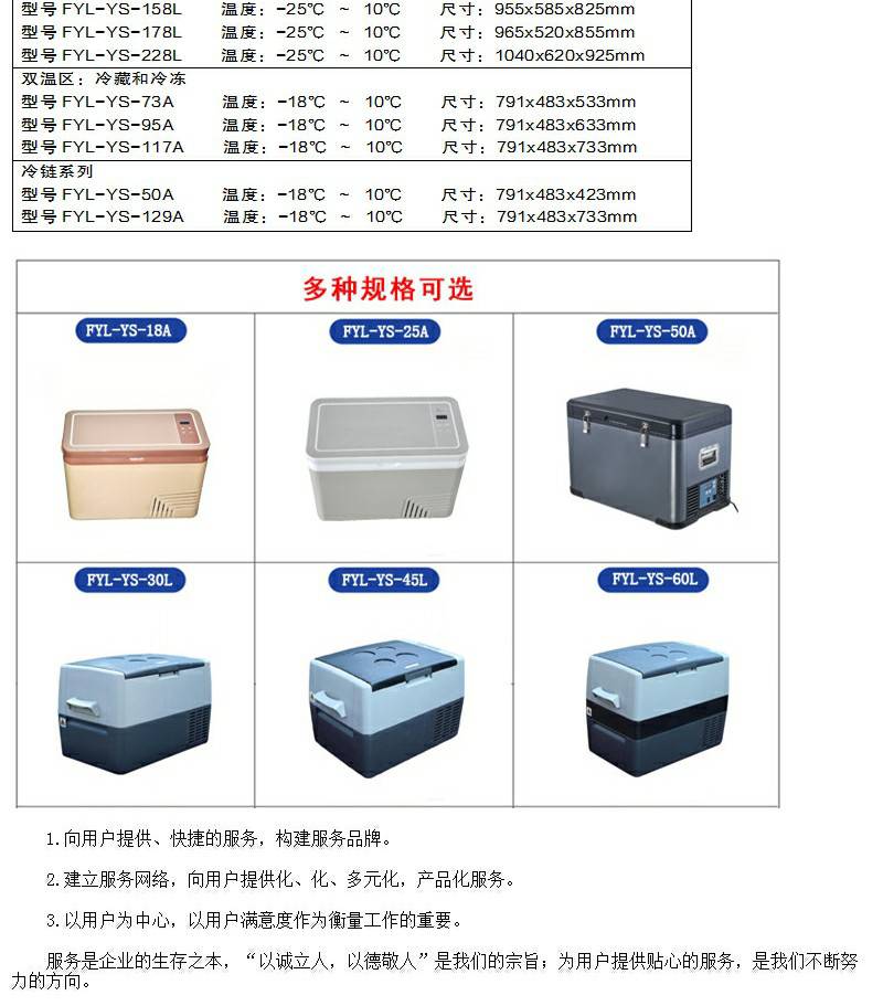 核酸采样亭样本收集冷藏箱福意联冷藏低温冰箱2-8℃