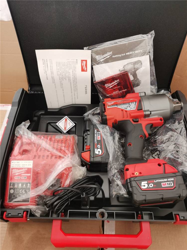 m18biw12402c电动扳手锂电风炮冲击钻美沃奇milwaukee电扳子